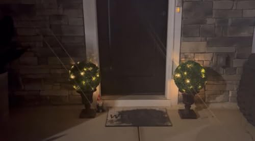 GarveeHome 16 Artificial Topiary Ball with Lights