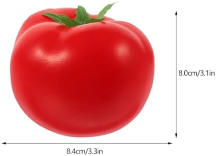 6pcs Artificial Tomato Decor for Home Kitchen Party