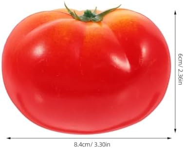 Cabilock 4pcs Foam Tomato Decorations for Home and Kitchen