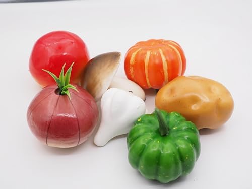 18PCS Realistic Artificial Vegetables Foam Decor
