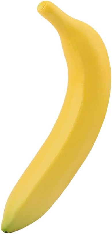 Loyanger Artificial Banana Fake Fruit Decoration Props