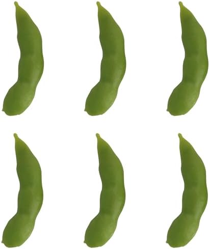 XGNG 24PCS Artificial Soybean Pods for Kitchen Display