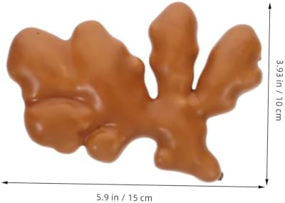 2pcs Lifelike Artificial Ginger for Home Decor and Halloween