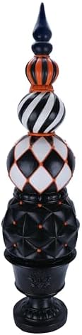 Haunted Hill Farm 4-Ft Tall Pedestal Topiary Halloween Decoration