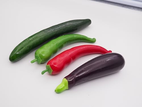 18PCS Realistic Artificial Vegetables Foam Decor