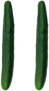 2PCS Artificial Cucumber PU Fake Vegetable Decoration Prop