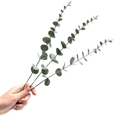 20Pcs Artificial Eucalyptus Stems for Decor