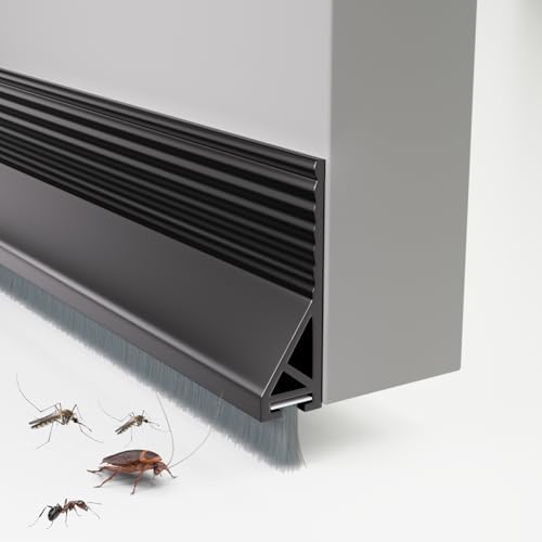 Vannesse Door Draft Stopper with Brush 39 Inch