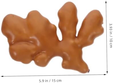 Cabilock Realistic Artificial Ginger for Kitchen Decor