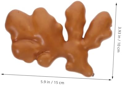 VALICLUD 2pcs Realistic Artificial Ginger Decor