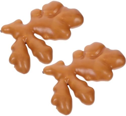 LUOZZY 2PCS Realistic Fake Ginger Home Decor