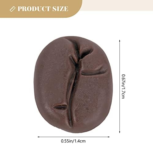 Toyvian Artificial Coffee Beans for DIY Craft and Cafe Display