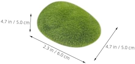 12Pcs Artificial Moss Rocks for DIY Micro Landscape Decor
