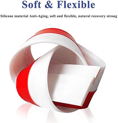 Suptikes Huge Gap Door Draft Stopper 34 W x 39 L White