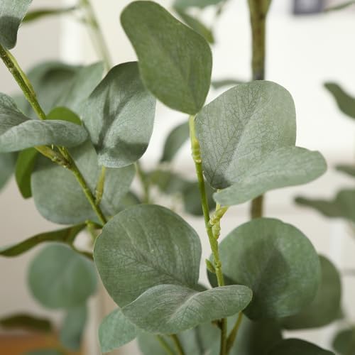 Laiwot 7ft Artificial Eucalyptus Tree with Planter