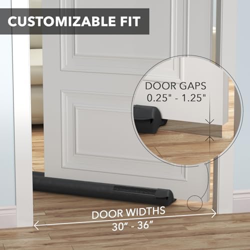 Everlasting Comfort Door Draft Stopper for Bottom of Door