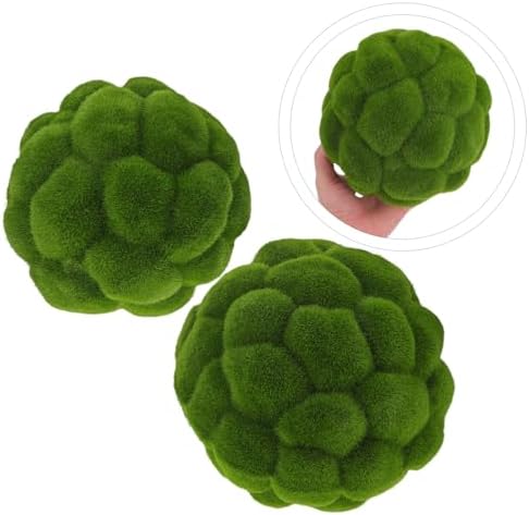 2pcs Realistic Artificial Topiary Balls for Decor