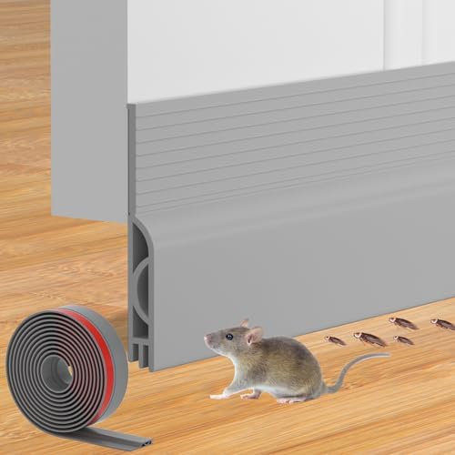 Ormestop Door Draft Stopper 78 Inch Grey