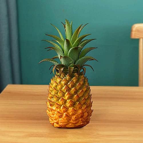 KODORIA Artificial Pineapple Decor Statue Yellow Small
