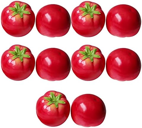 Lorigun Artificial Tomatoes Photo Props Set of 10