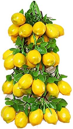 Velidy 5 Pack Artificial Lemon String Decor
