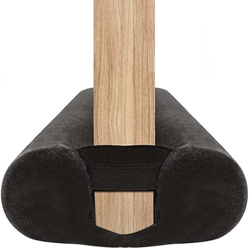 BKSAI Door Draft Stopper for 29-35 Inch Doors Black