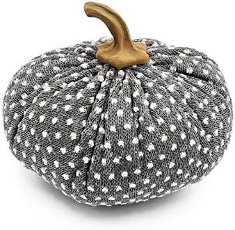 Charming Set of 3 Fabric Pumpkins for Fall Decor