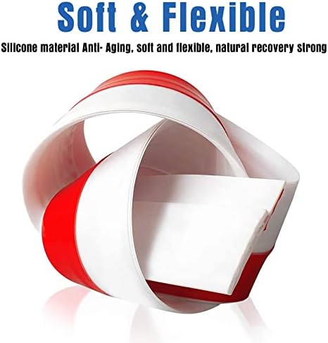 Suptikes 2PACK Door Draft Stopper 34 W x 39 L White