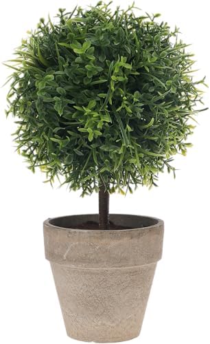 108 Inch Artificial Boxwood Topiary Potted Plant Decoration