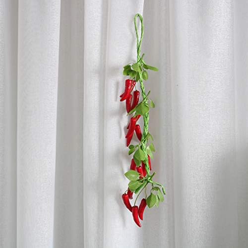 Uxcell Artificial Chili Pepper Garland for Home Decor