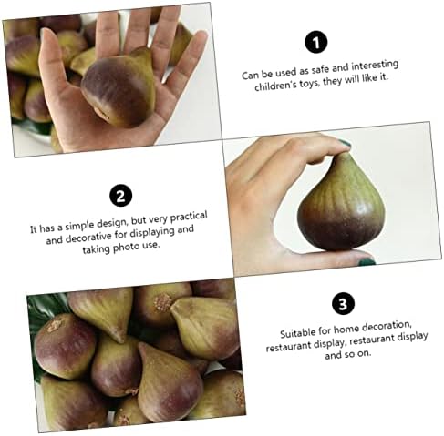 Cabilock 5Pcs Realistic Artificial Fruit Decorative Models