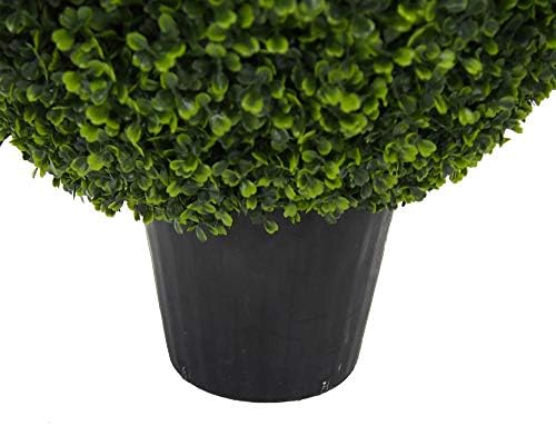 Vickerman 24 Inch Artificial Boxwood Topiary Ball