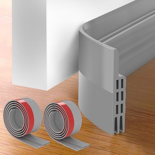 GroTheory 2 Pack Door Draft Stopper Grey
