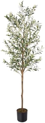 Faux Olive Tree 6FT Artificial Indoor Plant with Fruit