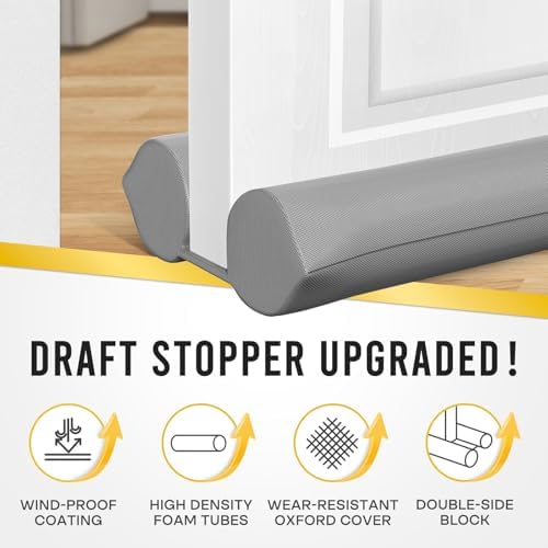 Comfyanno Under Door Draft Stopper - Gray