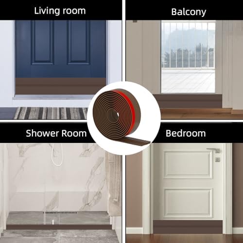Ormein Door Draft Stopper 78inch Brown