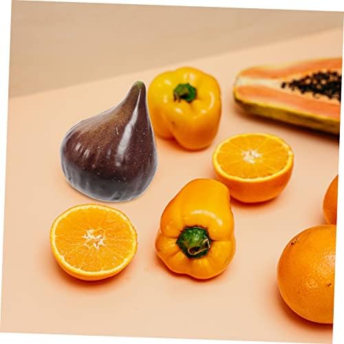 5Pcs Artificial Fig Models for Home Office Decor Display