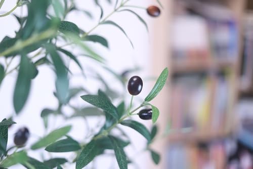 6FT Adjustable Fake Olive Tree for Home Office Decor