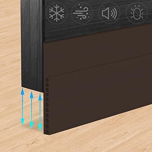 Door Draft Stopper for Huge Gap 3x39 Inches Adjustable