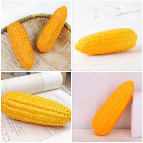 LOGOFUN 6 pcs Artificial Corn Photo Prop Decoration