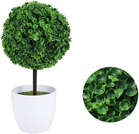 BESPORTBLE 2 Pcs Artificial Topiary Trees Farmhouse Decor