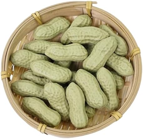 Lifelike Artificial Peanut Props 40Pcs Yellow