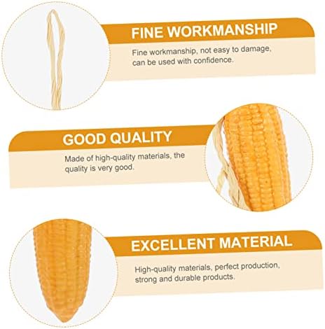 Cabilock 3Pcs Artificial Corn String Decorative Hanging Ornament