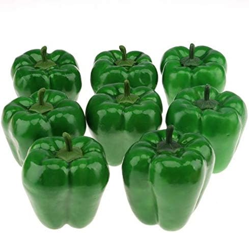 Gresorth 8pcs Artificial Bell Pepper Decoration