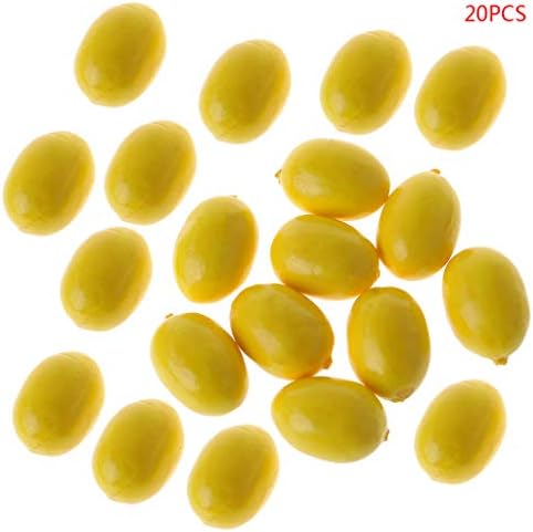 20pcs Artificial Lemon Display for Home Party Decor