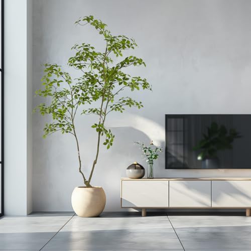 6ft Artificial Gardenia Tree for Home Office Decor