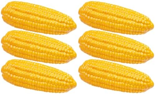 LOGOFUN 6 pcs Artificial Corn Photo Prop Decoration