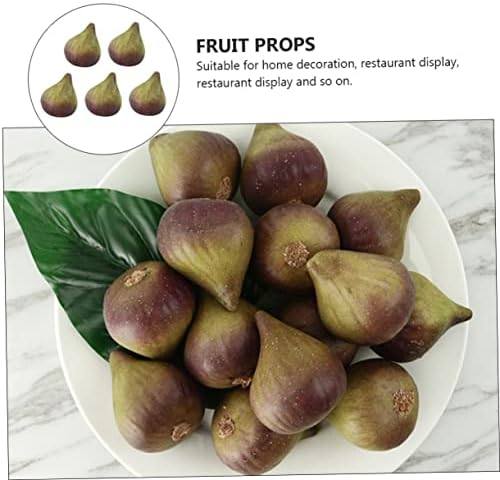 Cabilock 5Pcs Realistic Artificial Fruit Decorative Models