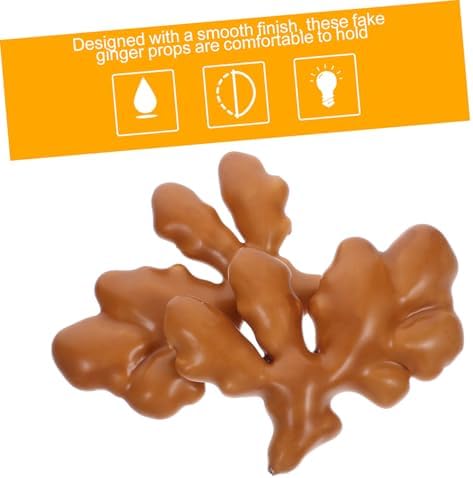 Cabilock Realistic Artificial Ginger for Kitchen Decor