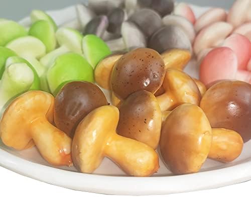 Mini Artificial Mushroom Decoration 40 PCS Set
